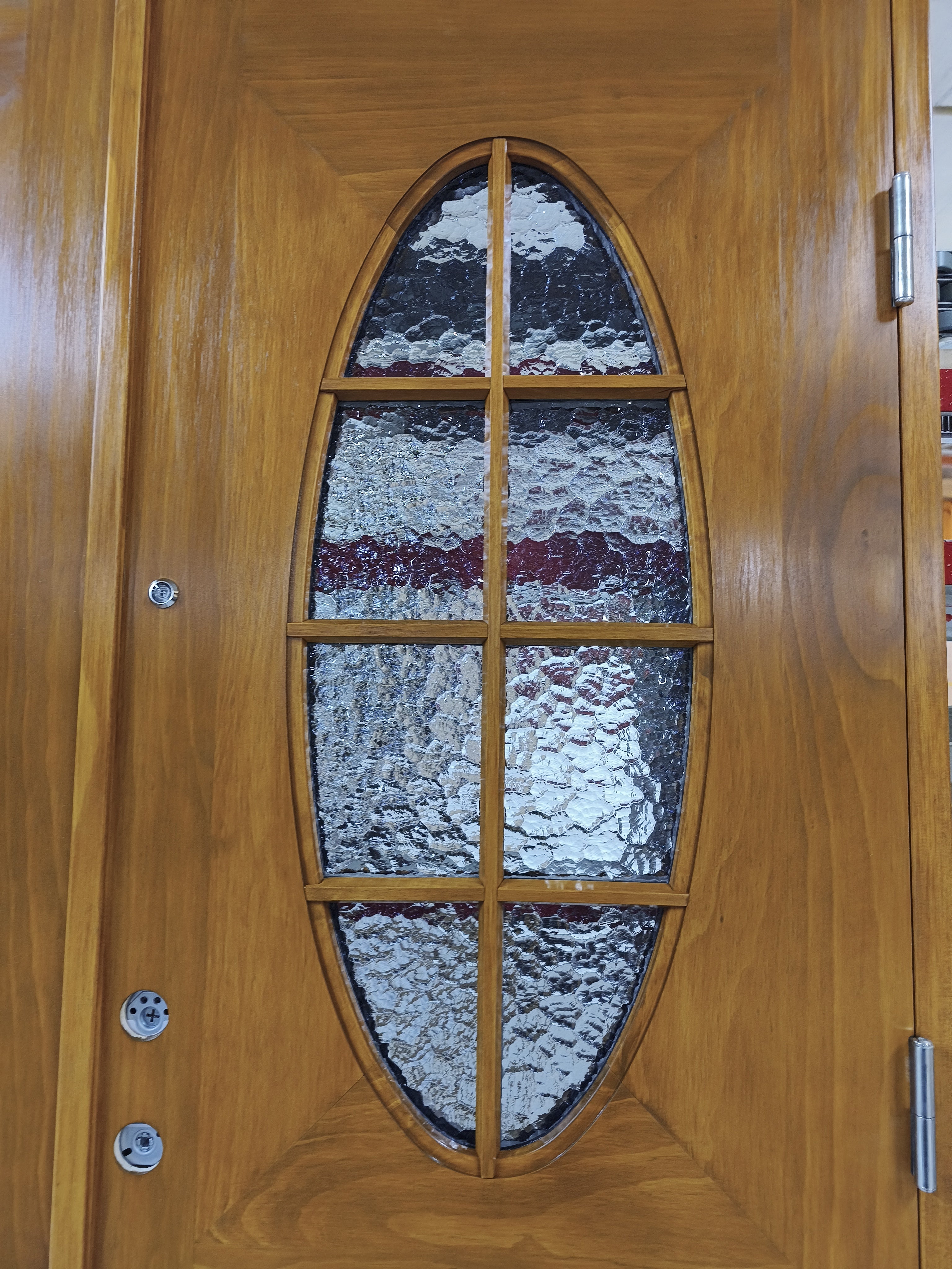 Oljet Accoya med ovale glass